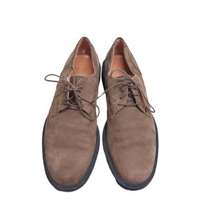 Ferragamo brown nubuck oxford shoes size 11 B